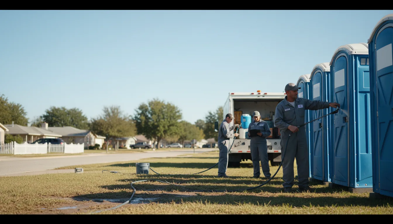 Long-Term Portable Toilet Rental in Bidwell, OH near me